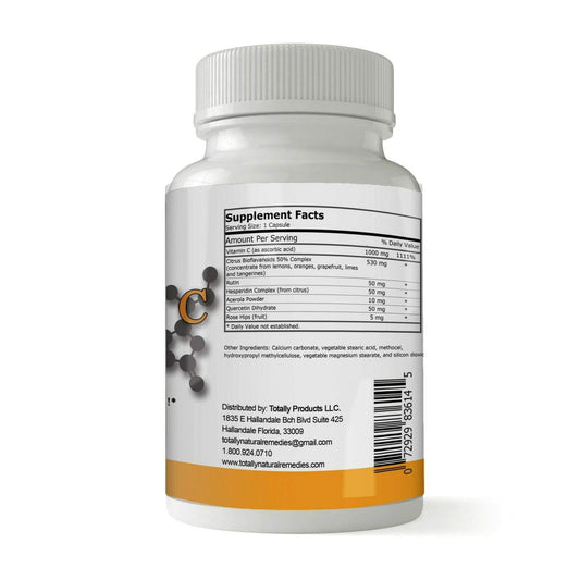 Frasco tabletas vitamina c vegano 60 unidades