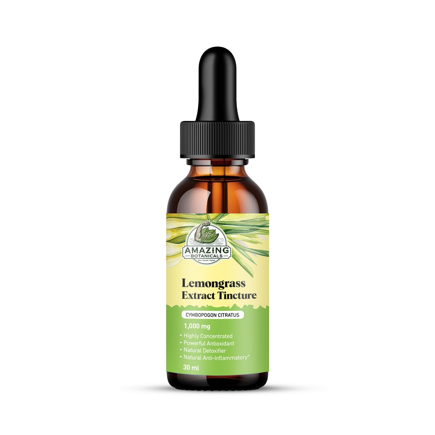 Frasco de tintura de hierba de limón Amazing Botanicals 30ml