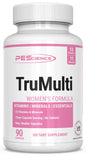 Frasco de TruMulti multivitamínico para mujeres con vitaminas de calidad