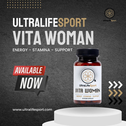 Frasco Ultra Life Sport VITA Woman 100% vegano y sin gluten