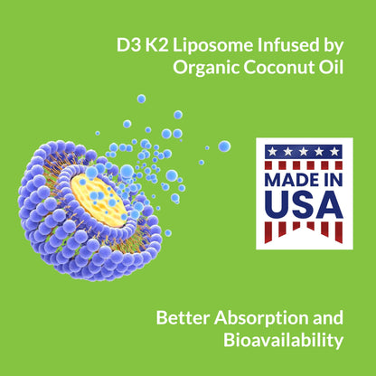 Frasco UpNourish vitamina d3 liposomal alta dosis 120 cápsulas