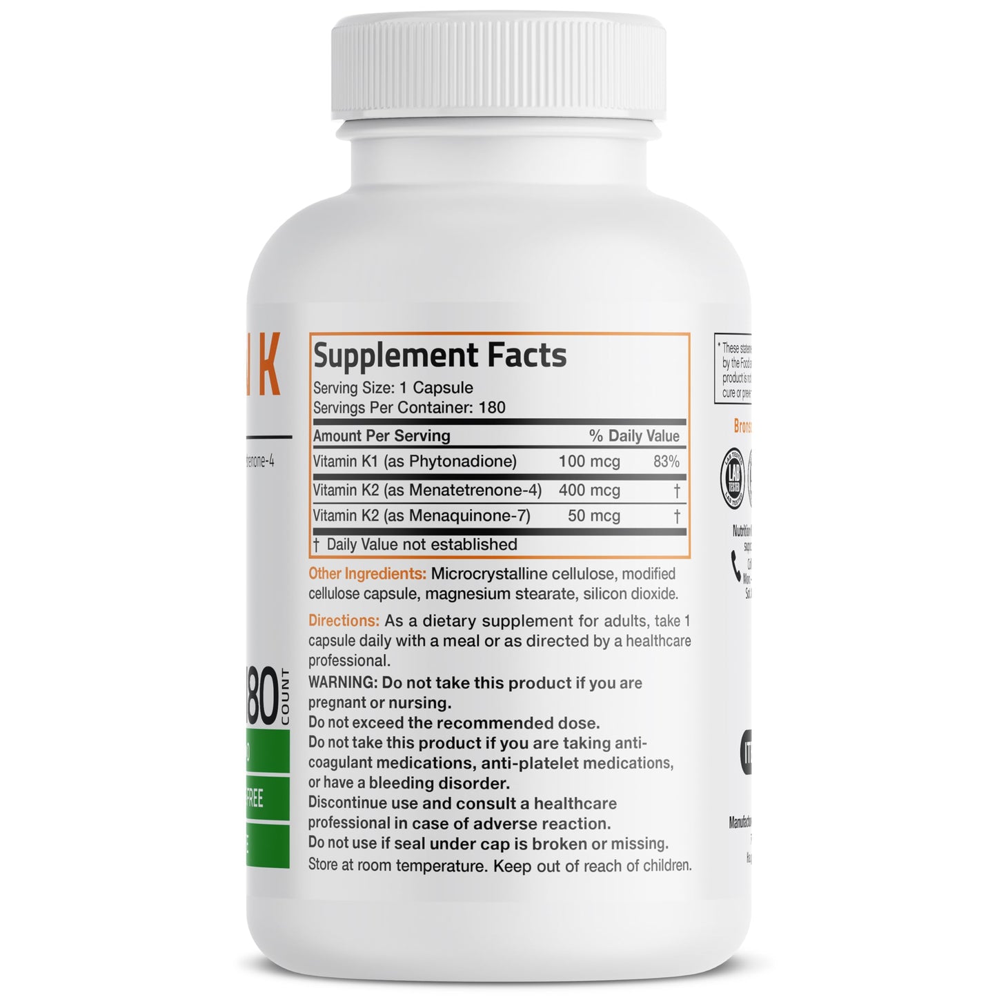 Frasco Vitamin K Triple Play Bronson