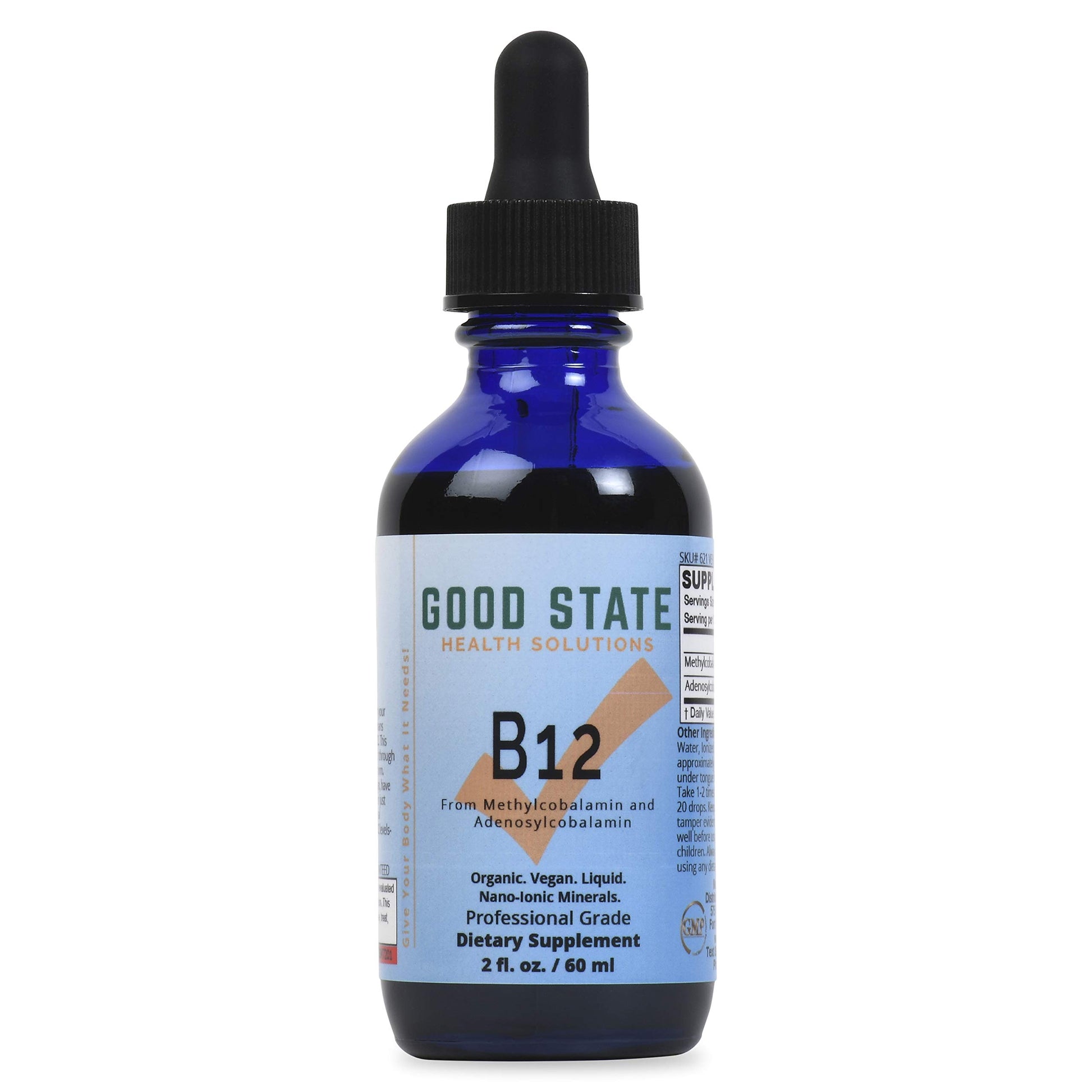 frasco vitamina b12 liquida good state 2 onzas vegano orgánico