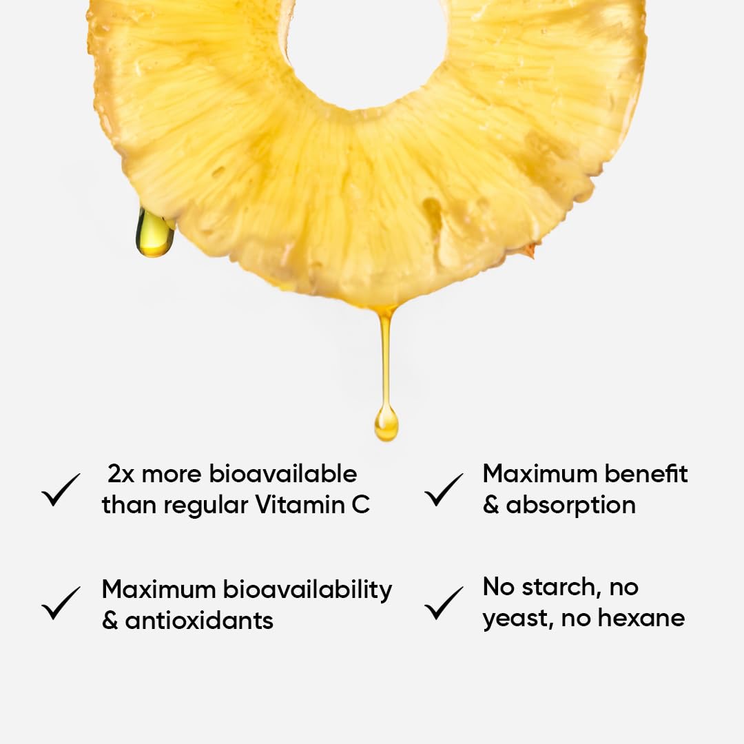 Frasco de vitamina C liposomal Bionutricia con suplemento natural antioxidantes