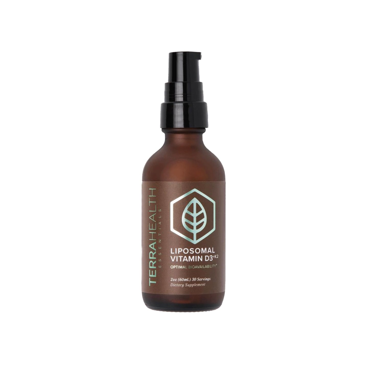 Frasco Vitamina D3 K2 liposomal Terra Health Essentials