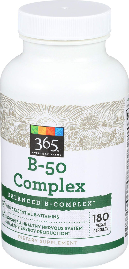 Frasco de vitaminas B esenciales 365 Everyday Value