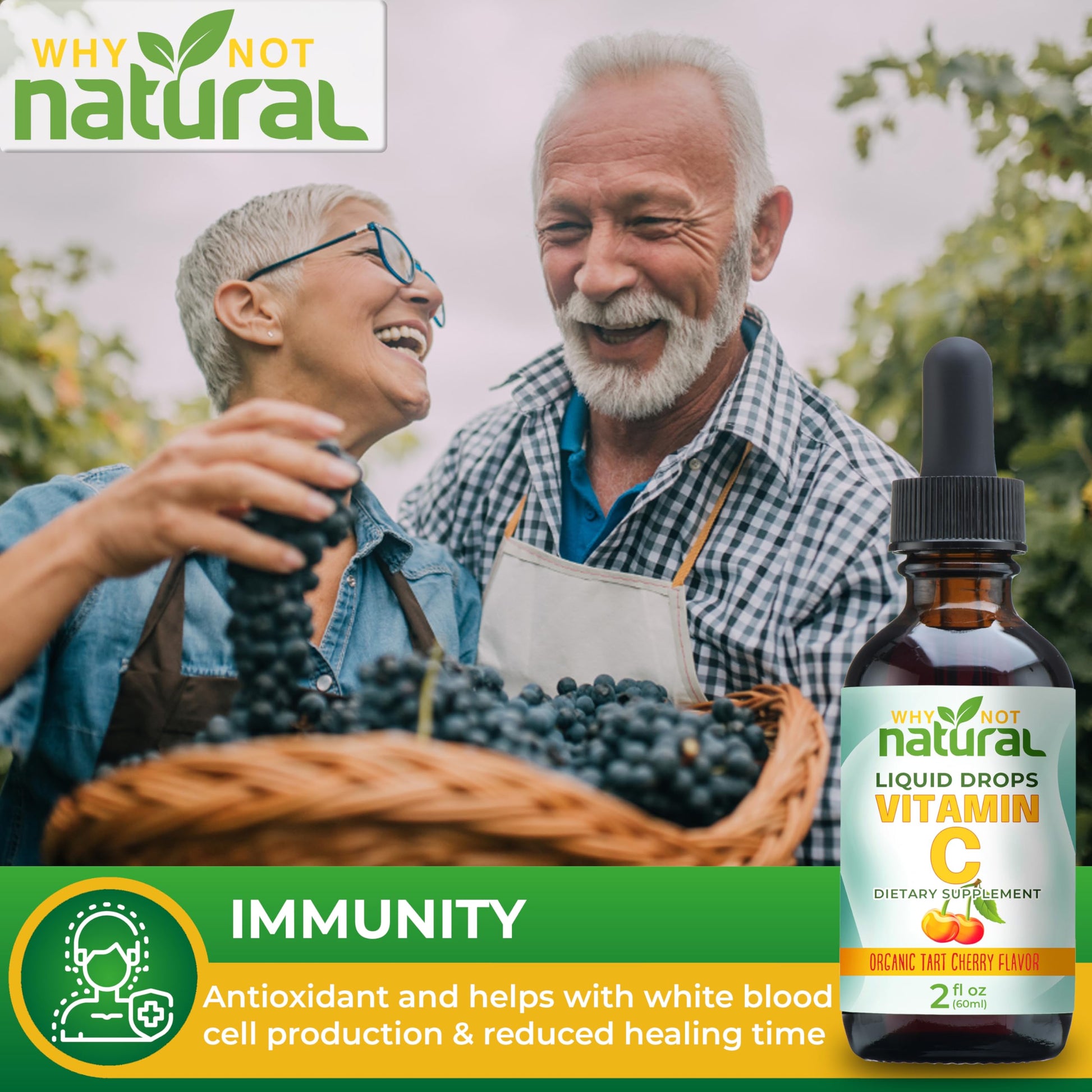 Frasco vitaminas c y complejo b orgánicas líquidas