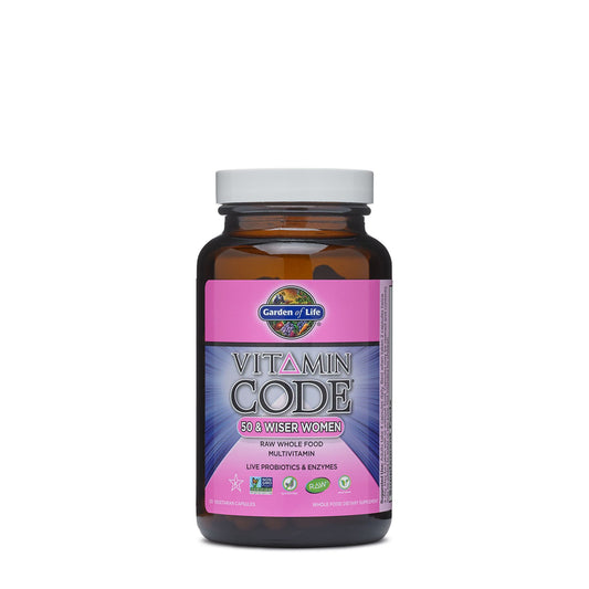 Frasco de Vitaminas para Mujeres Mayores de 50 años.