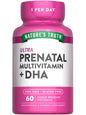 Frasco vitaminas prenatales Nature's Truth con DHA y ácido fólico