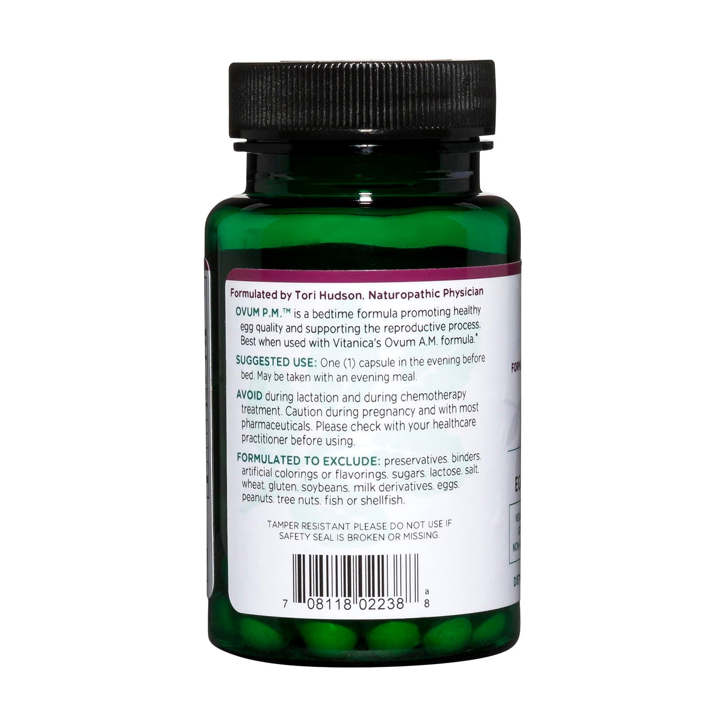 Frasco Vitanica Ovum P.M. apoyo antioxidante calidad ovulos