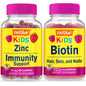 Frasco WellYeah zinc 15mg y biotina para niños en gummies