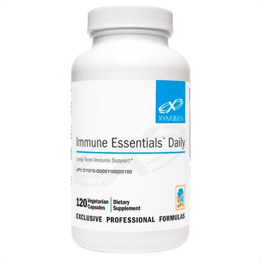 Frasco XYMOGEN Immune Essentials Daily 120 cápsulas