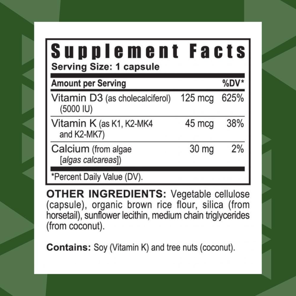 Frasco Youngevity vitamina d3 k2 soporte huesos e inmune