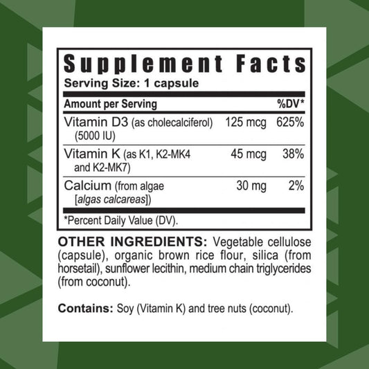 Frasco Youngevity vitamina d3 k2 soporte huesos e inmune