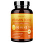 Frasco ZEBORA vitamina D3 K2 5000 IU 120 cápsulas