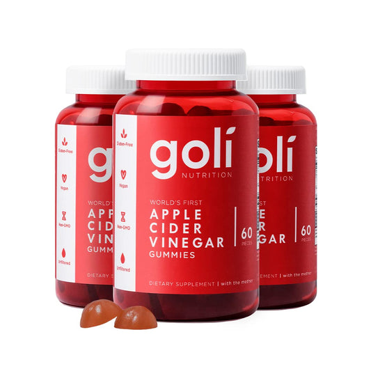 Frasco gomitas Goli con vinagre de sidra de manzana y vitaminas