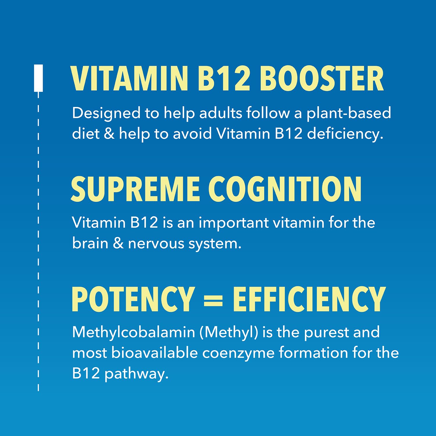 Frascos gotas de vitamina b12 orgánica HAVASU NUTRITION