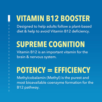 Frascos gotas de vitamina b12 orgánica HAVASU NUTRITION