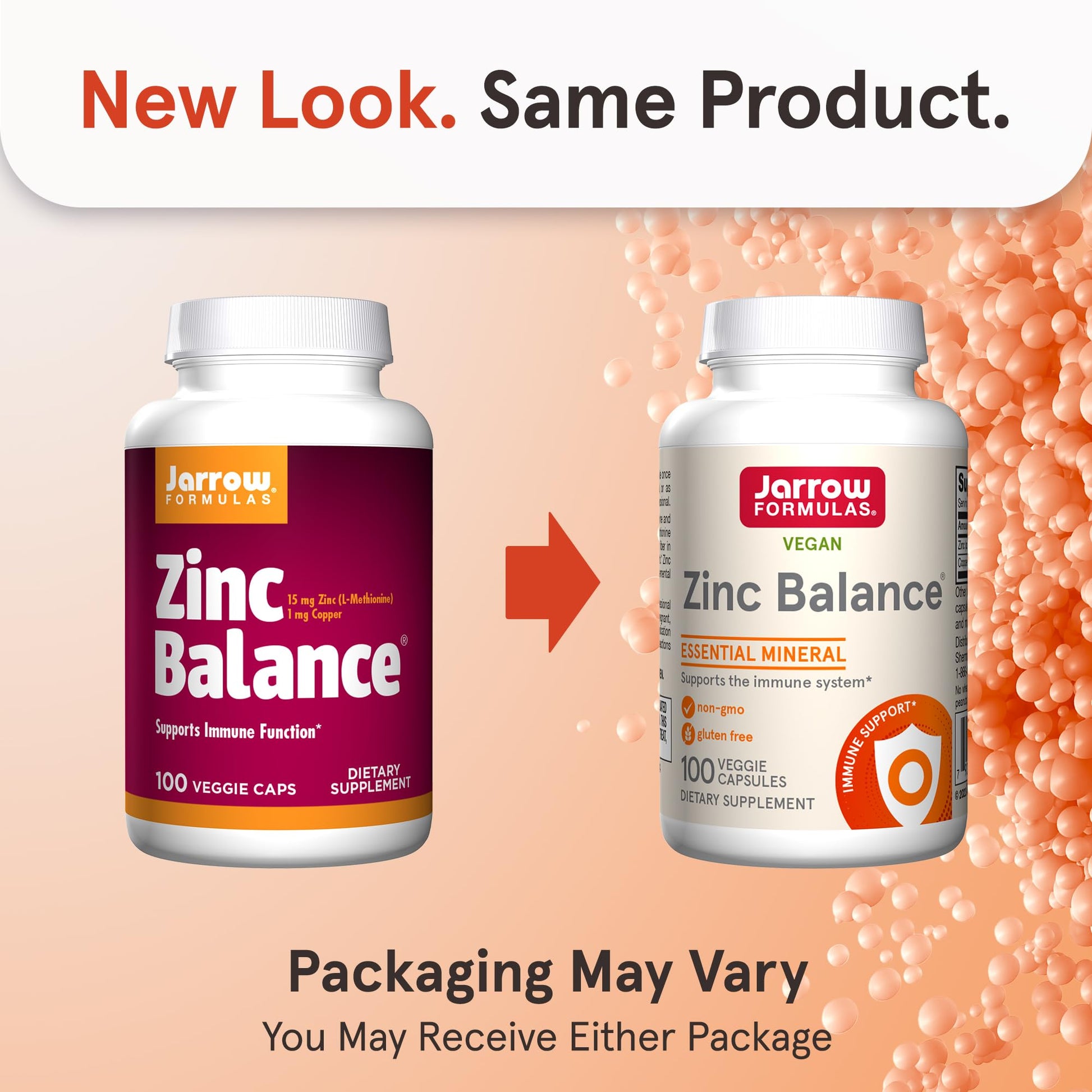Frascos Jarrow Zinc Balance y Metil B12