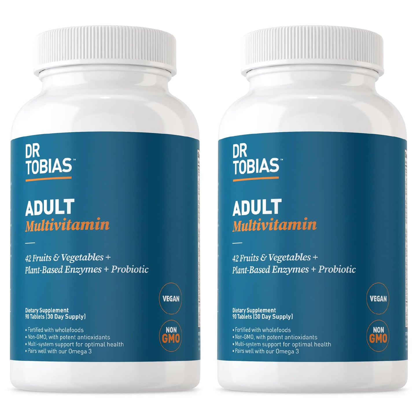 frascos de multivitaminas dr tobias adultas