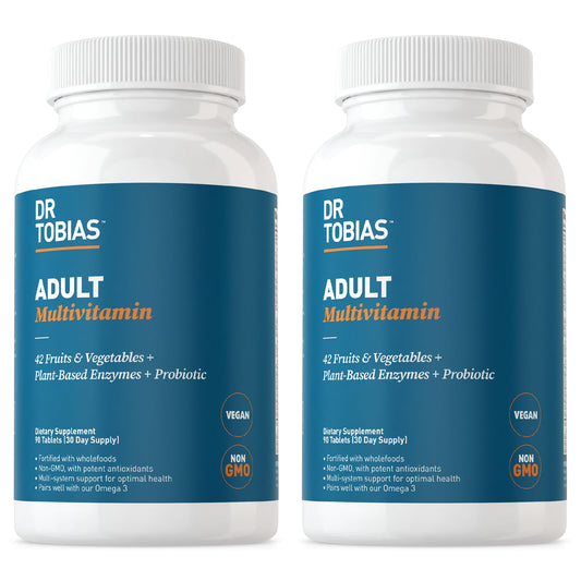 frascos de multivitaminas dr tobias adultas