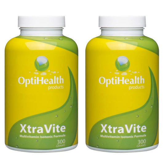 Frascos de multivitamínico isotónico XtraVITE mostrando el empaque.