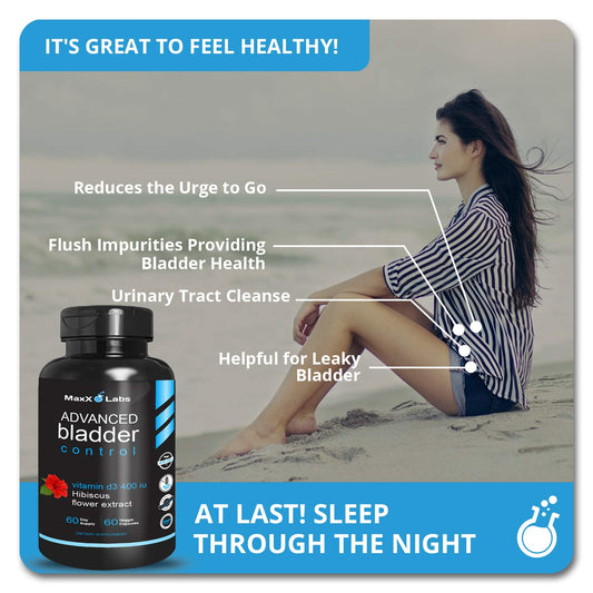 Frascos suplementos control de vejiga y vitamina D3 K2 3000 IU