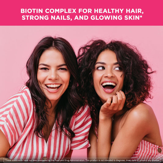 Frascos Vital Vitamins complejo biotina y probióticos