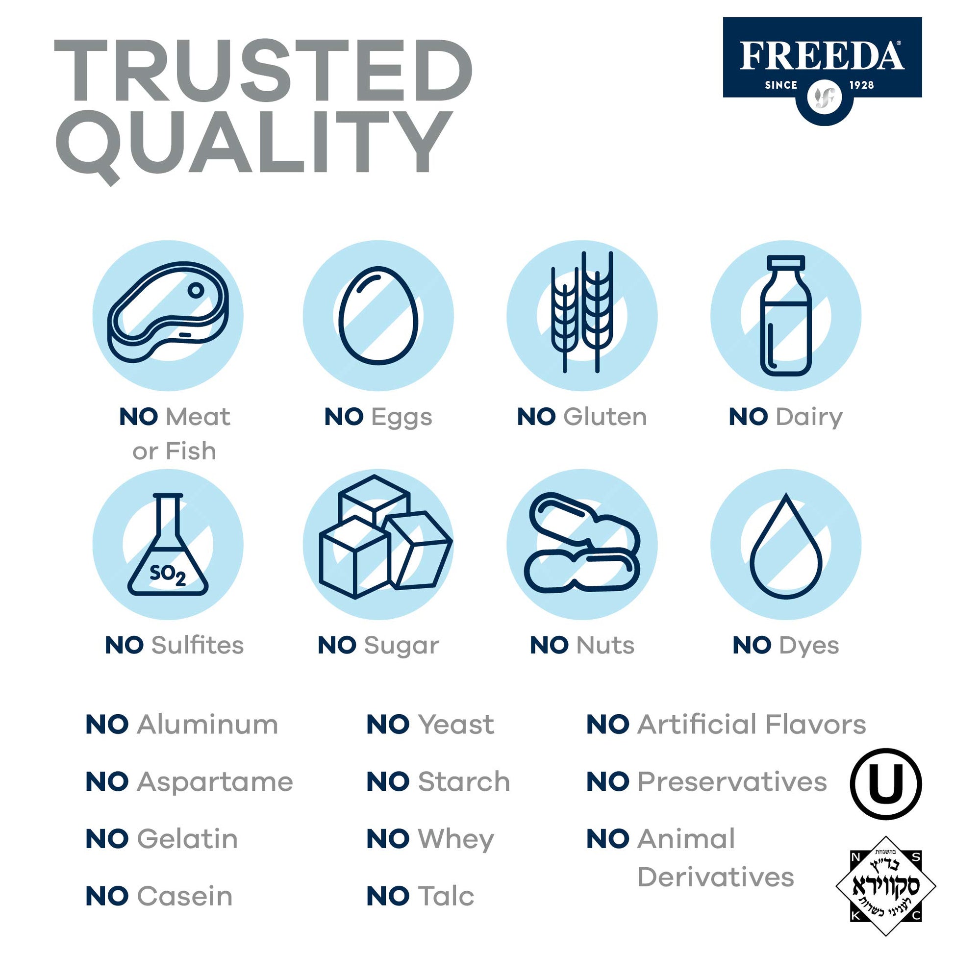Freedavite calidad confiable USA
