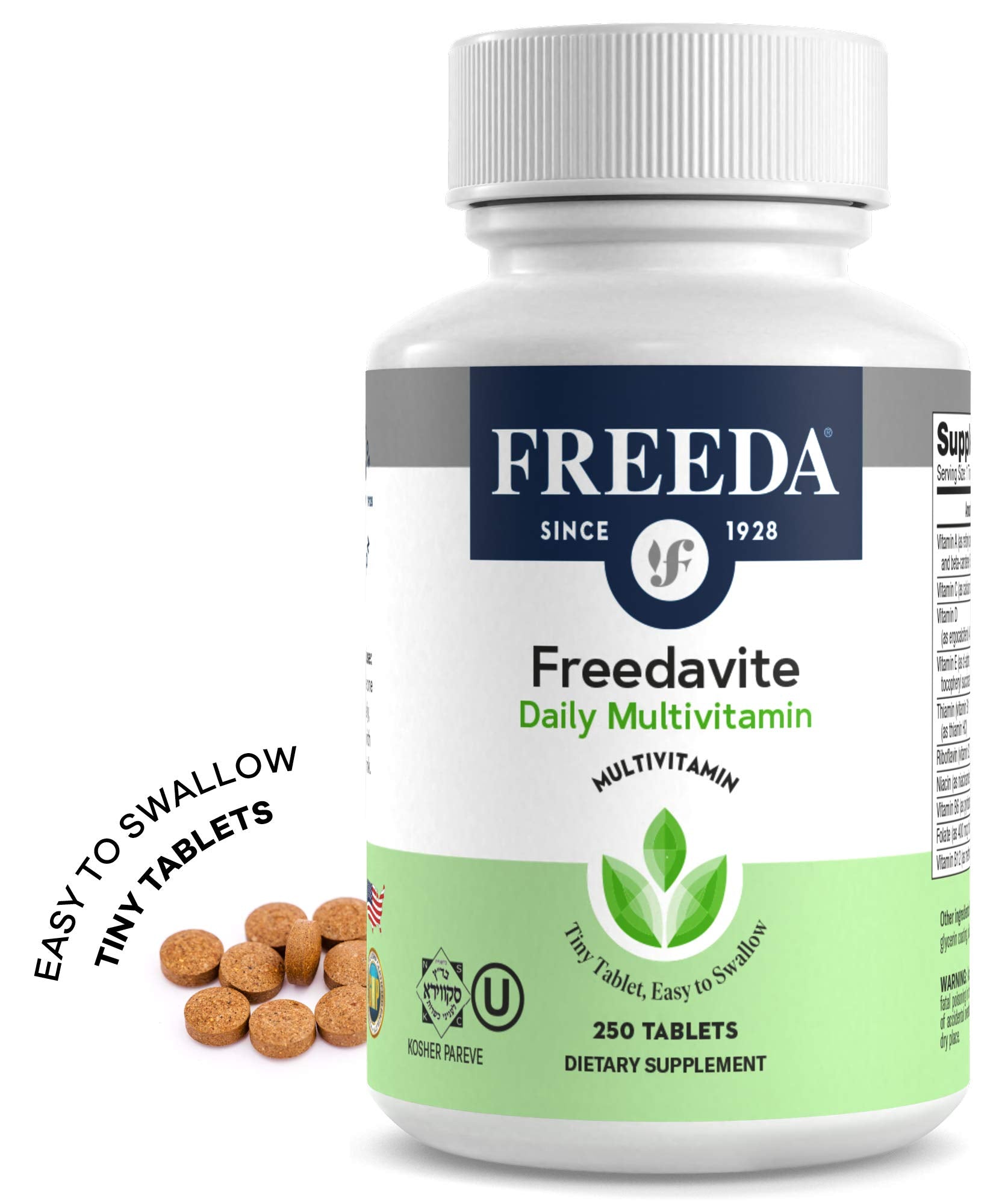 Freedavite fácil de tragar comprimidos
