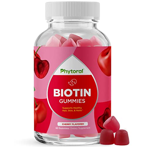 frente paquete gomitas phytoral biotina para cabello