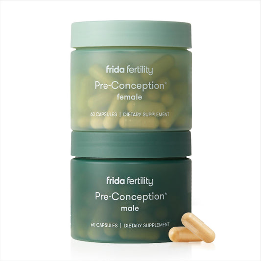 Frida Fertility suplementos pre-concepción cápsulas para fertilidad mujer y hombre