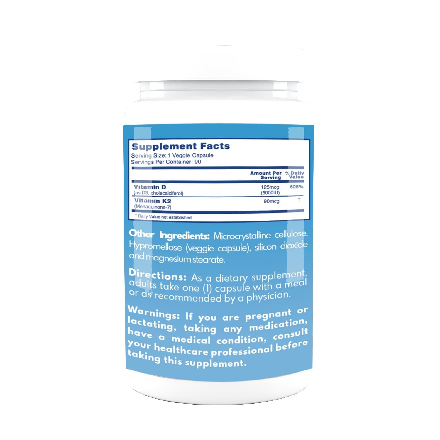 Frontal envase val essentials vitamina k2 d3