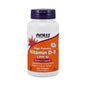 Frontal paquete cápsulas blandas vitamina D3 NOW 360 unidades