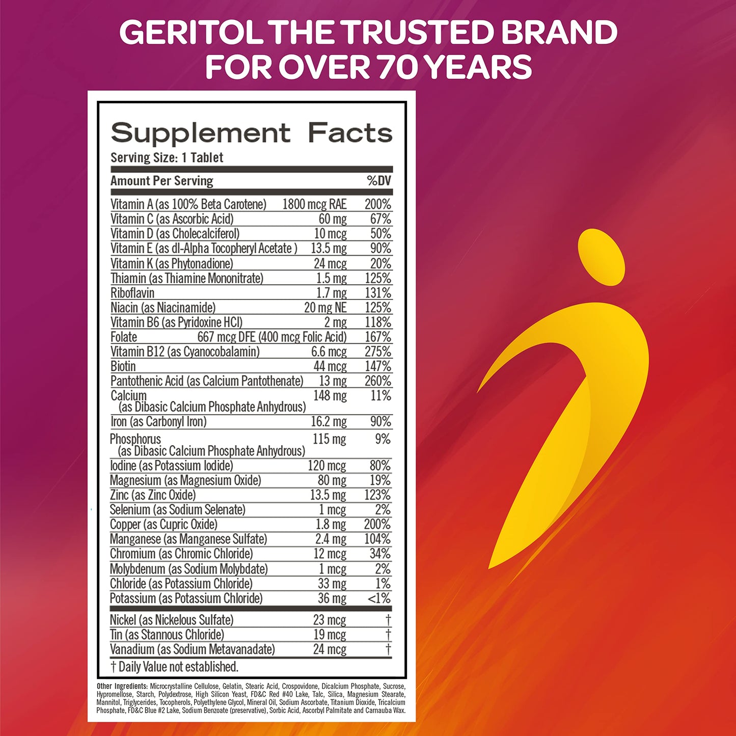 Fuente de energía diaria con Geritol