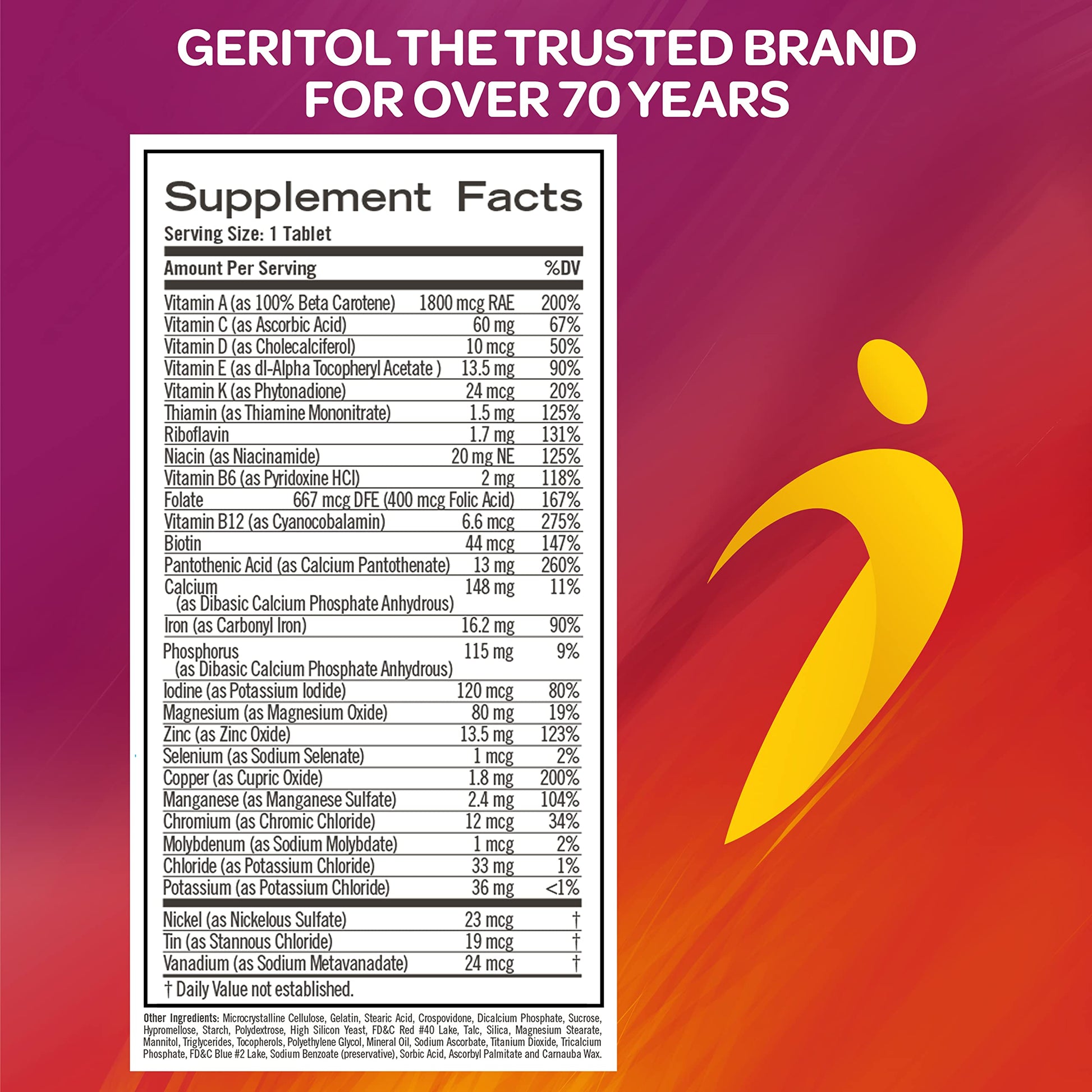 Fuente de energía diaria con Geritol
