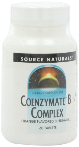 Fuente naturales complejo b coenzymate pastillas naranja