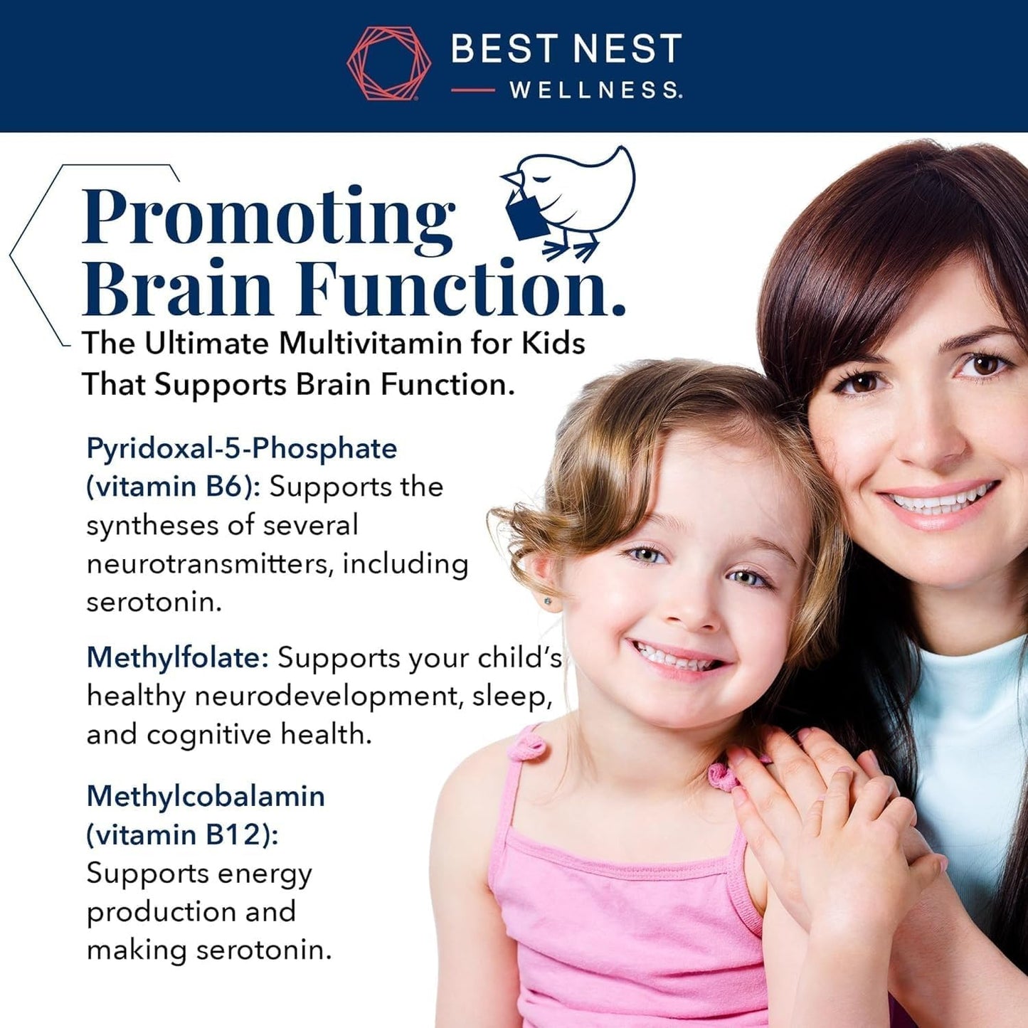 Función cerebral promovida por multivitamínico Best Nest