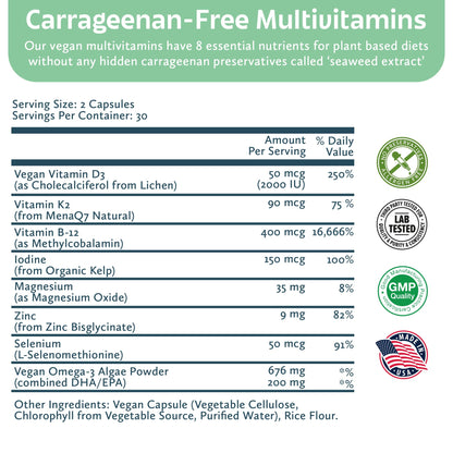 Future Kind multivitaminas para la salud vegana