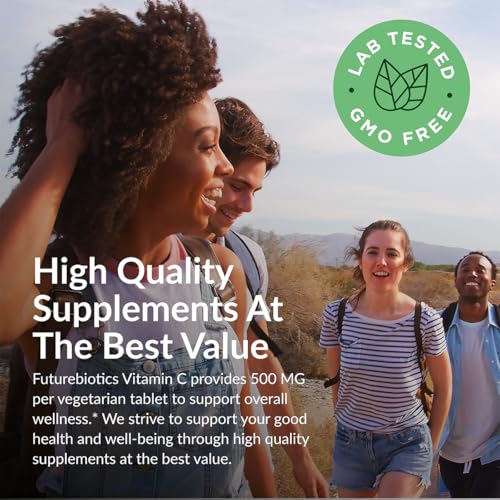 Futurebiotics vitamina c suplemento 500 mg paquete grande
