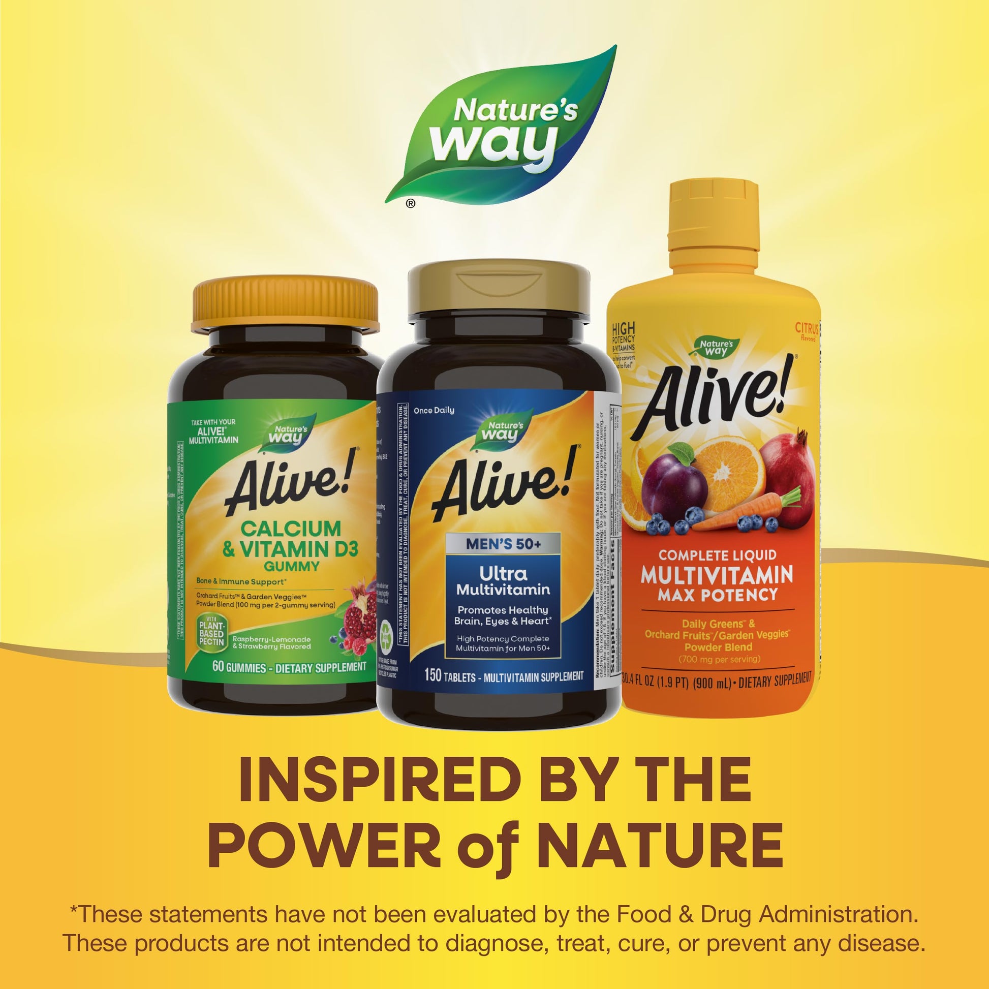 Gama productos Nature's Way Alive multivitamínico