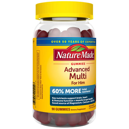 Nature Made Gamma de multivitamínicos avanzados