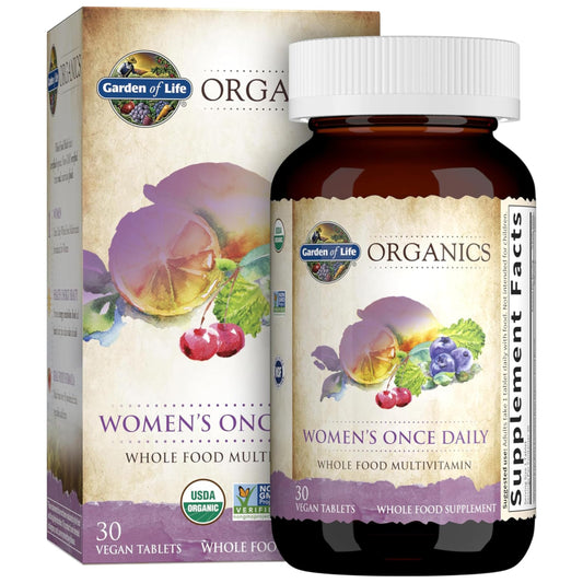 Garden of Life Multivitamínico Diario para Mujer con 30 Tabletas