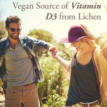 Tabletas masticables vitamina D3 vegana Garden of Life