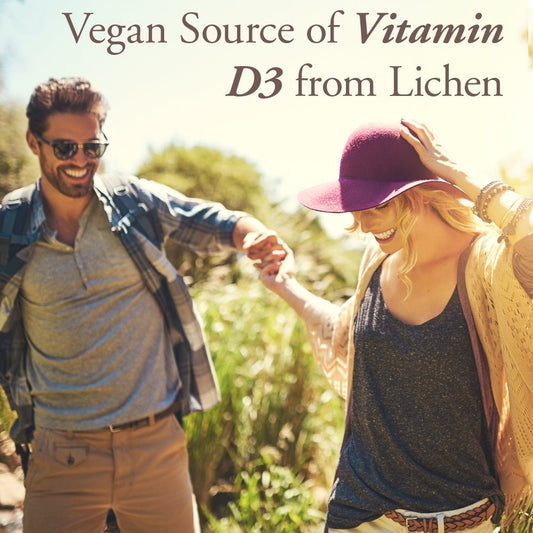 Tabletas masticables vitamina D3 vegana Garden of Life