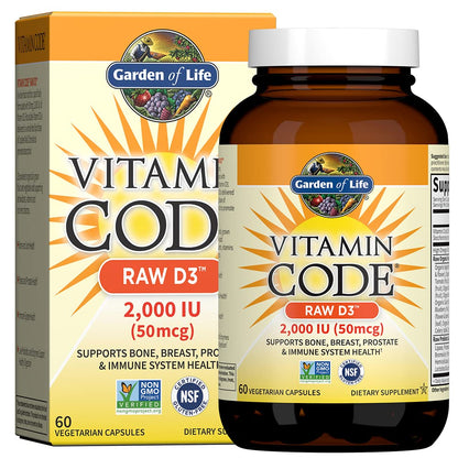 Garden of Life combinación probióticos y vitamina d3 para mujeres