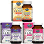 Garden of Life suplementos vitamina D B12 zinc vitamina C frasco