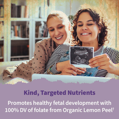 Presentación cápsulas vitamina prenatal Garden of Life probióticos
