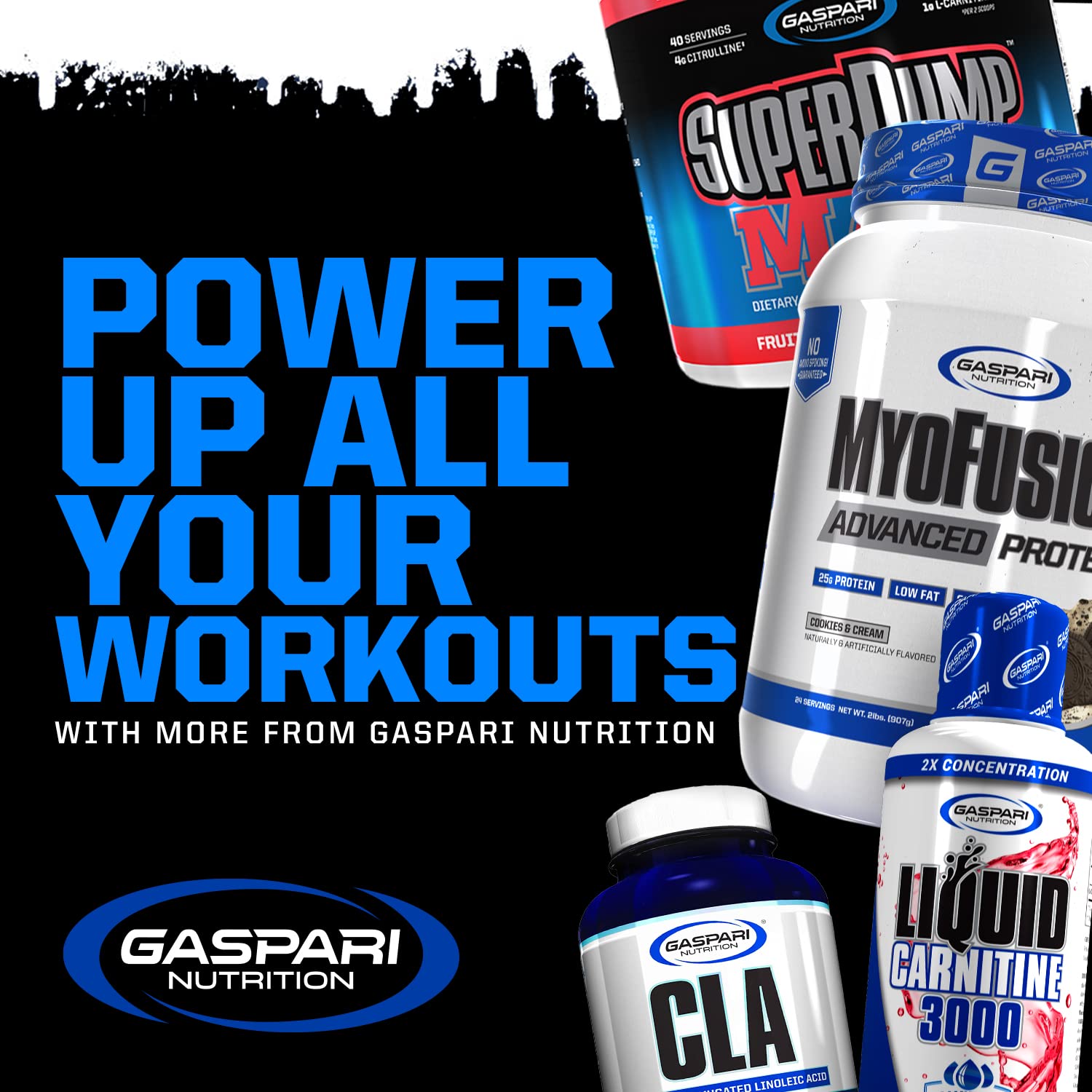 Gaspari Anavite caja de suplemento dietético completo.