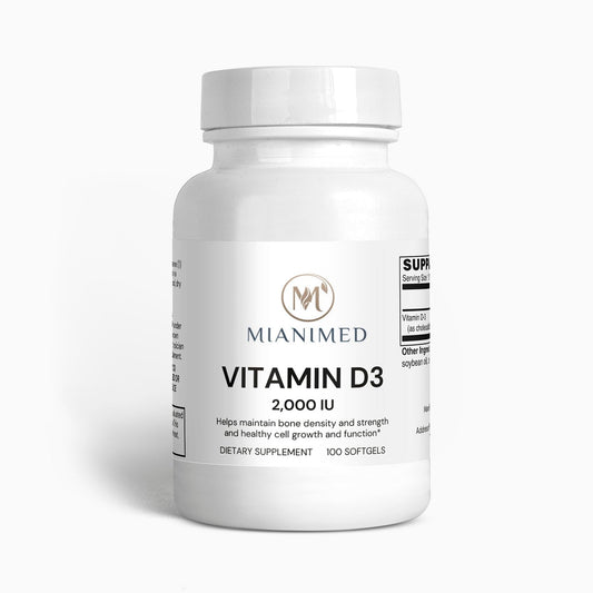 Generic MIANIMED suplemento premium vitamina d3 2000 ui botella